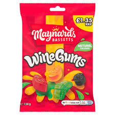 Maynards Bassetts Wine Gums 130g