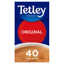 Tetley Original Black Tea Bags (40 Pack)
