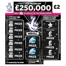 £250,000 Win All Scratch Card