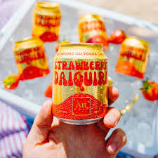 AU Vodka Strawberry Daiquiri Cocktail 200ml