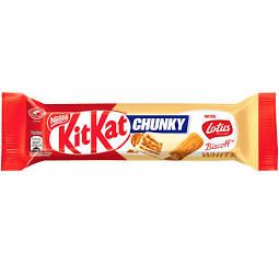 Kit Kat Chunky Biscoff White Chocolate Bar - 42G