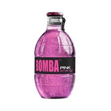 Bomba Pink Energy Glass Grenade 250ml