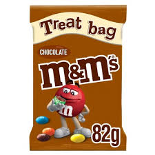 M&M's Chocolate Treat Bags 82g x 1 Pack