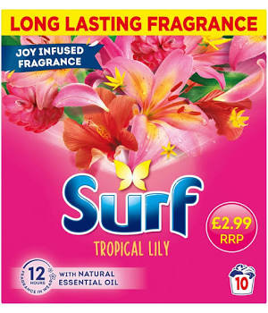 Surf Laundry Powder Tropical 500 G 10 Washes