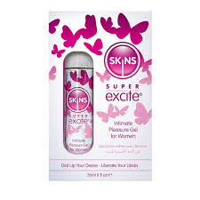 Skins Super Excite Intimate Pleasure Gel For Women (30ml)