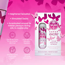 Skins Super Excite Intimate Pleasure Gel For Women (30ml)