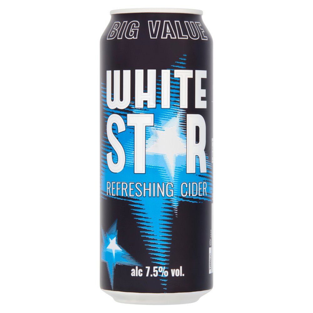 White Star Refreshing Cider 500ml
