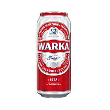 Warka Classic Polish Lager 500ml Can