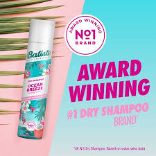 Batiste Ocean Breeze Dry Hair Shampoo with Rice Starch 200ml