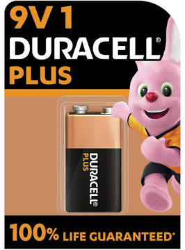 Duracell Power Plus 9V Battery