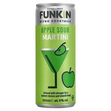 Funkin Apple Sour Martini Nitro Cocktails (200ml)