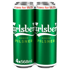 Carlsberg Danish Pilsner Pint Can 568ml