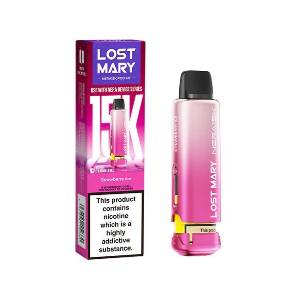 Nera 30K Replacement Pods - Vapour Central Strawberry Ice