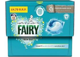 Fairy Non Bio Pods (12 Pack)