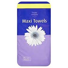 Happy Shopper Maxi Towels 14 Super