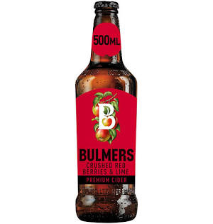 Bulmers Crushed Red Berries & Lime Cider 500ml
