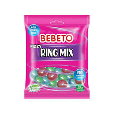 Bebeto Fizzy Ring Mix (150g)