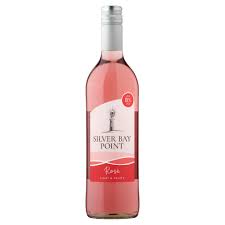 Silver Bay Point Light & Fruity Rose 75cl