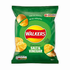 Walkers - Salt & Vinegar Crisps - 70g