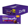 Full Box Cadbury Dairy Milk Fruit & Nut 22 Bar 95g