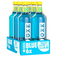 WKD Mixed Fruit, Blue, Alcoholic Mix Original (700ml)