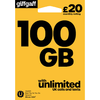 giffgaff £20 100GB Sim Card