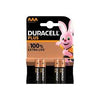 Duracell Plus AAA Batteries - Pack 4