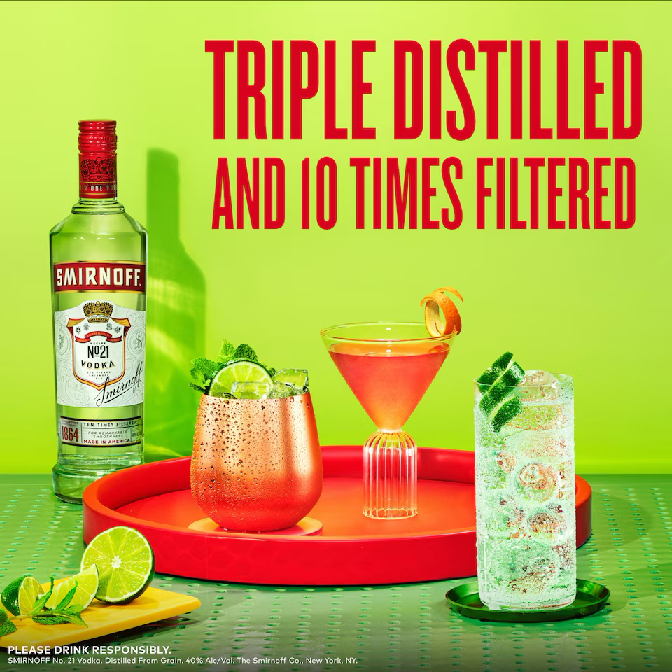 Smirnoff No. 21 Vodka (700ml 70cl)