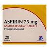 Aspirin 75mg Enteric Coated | 28 Tablets