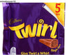 Cadbury Twirl Bars 5 x 21.5g