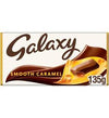 Galaxy Smooth Caramel & Milk Chocolate Block Bar 135g x 1 Bar