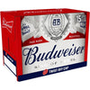 Budweiser Lager Beer Bottles 15 x 300ml