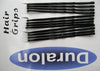 Duralon 2 x Packets 12 Hair Clips Black M162