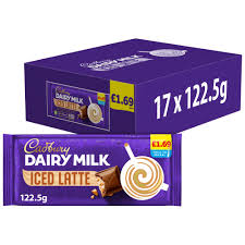 Cadbury Dairy Milk Iced Latte Chocolate Bar 122.5g