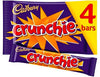 Cadbury Crunchie Chocolate Bars 4 Pack 104.4g