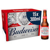 Budweiser Limited Edition Lager Beer (15 x 300ml)