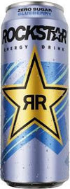 Rockstar Energy Zero Blueberry Flavour Energy Drink 500ml