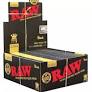 Raw Classic Black Slim 50ct