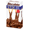 Biscolata Stix - Milk Chocolate and Crispy Rice Coated Biscuit Sticks - 34G