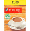 Euro Shopper - 80 Tea Bags - 250g