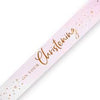 Christening Girl 9ft Banner