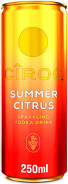 Ciroc Summer Citrus Sparkling Vodka Can Drink 250ml