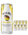 Malibu Coconut Rum & Pineapple Pre-Mixed Can, 250 ml